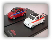 Fiat Abarth 695ss with engine