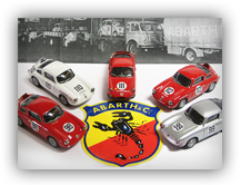 Fiat-Abarth Ufficiali alla 500Km Nürbutgring del 3 Settembre 1961