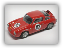 Fiat-Abarth 1000 #113 Pilota/Driver C.M. Abate - Scuderia Serenissima