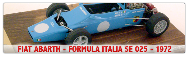 Fiat Abarth - FORMULA ITALIA SE 025 - 1972