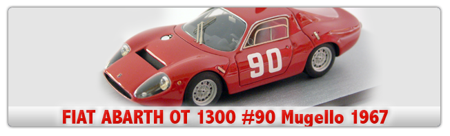 Fiat Abarth OT 1300 #90 Mugello 1967