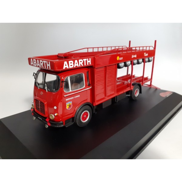 Om Tigre Bisarca Trasporto Servizio Corse  Abarth 1966 - Standard Built 1:43